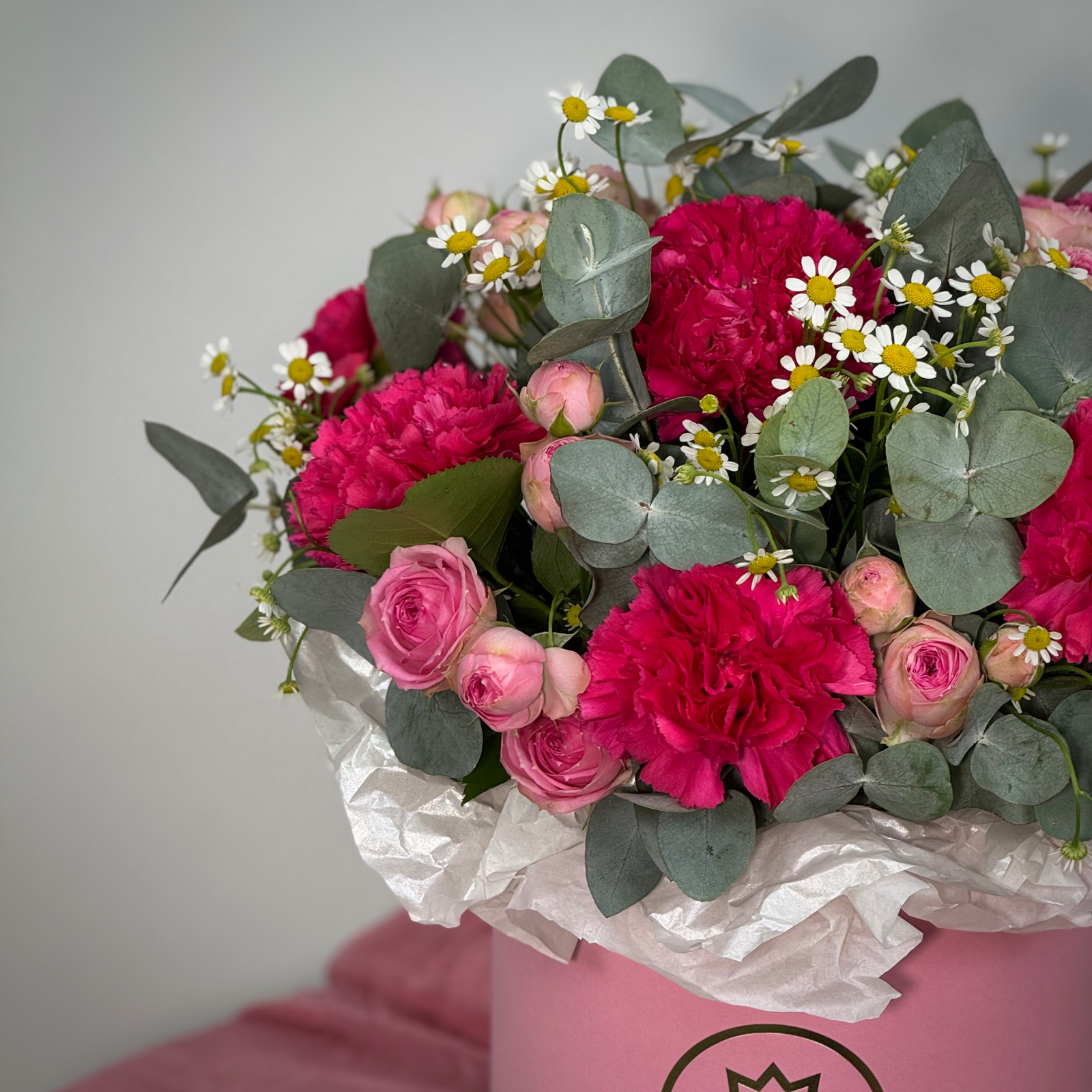 Цветы в коробке Английский сад