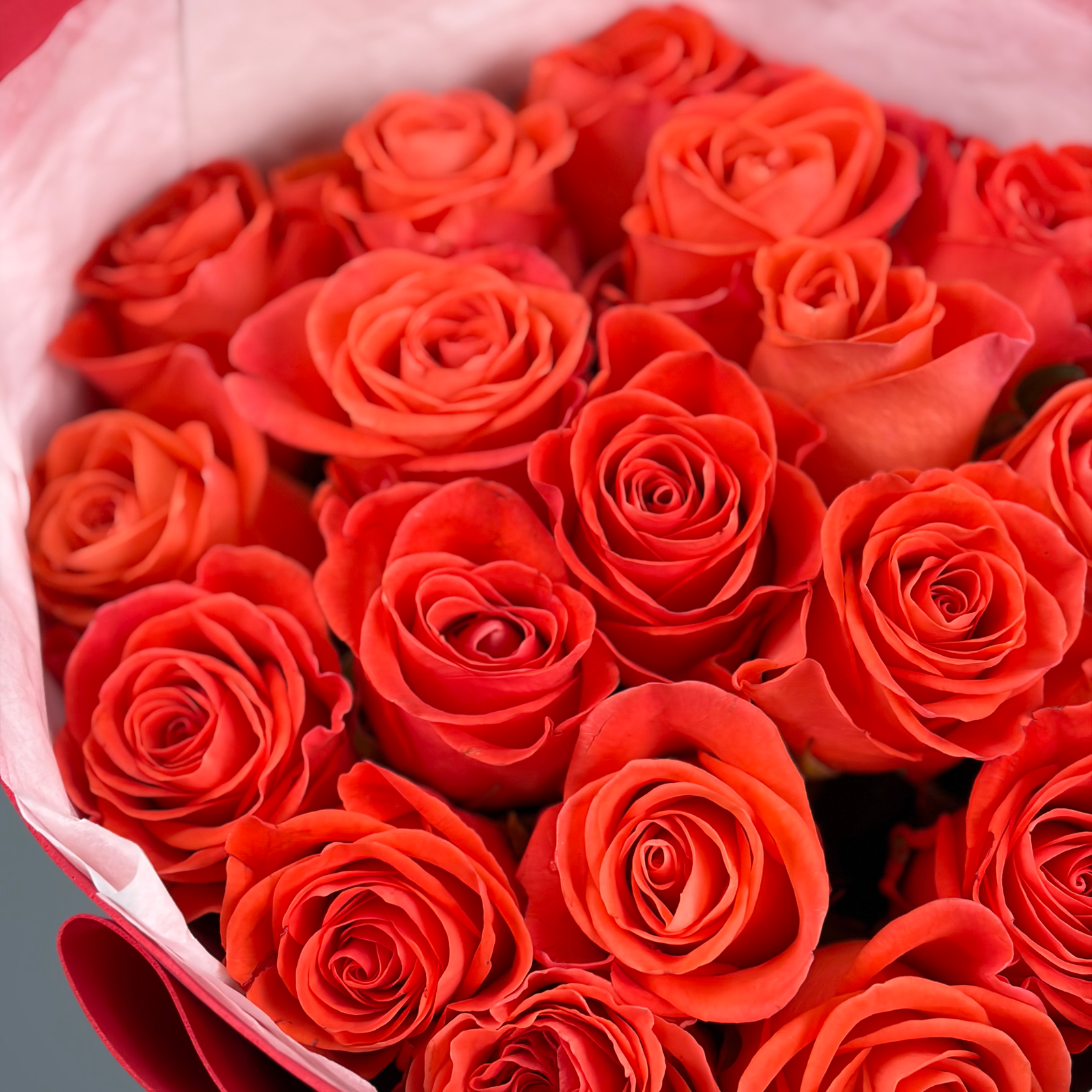 Букет из роз Вулкан чувств