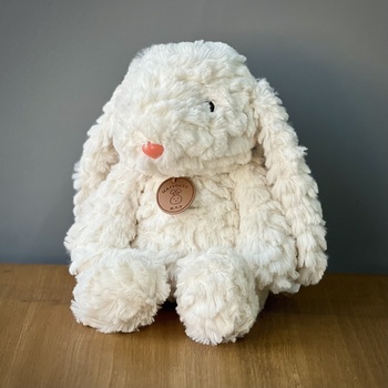 Заяц 35 см (цвет белый)