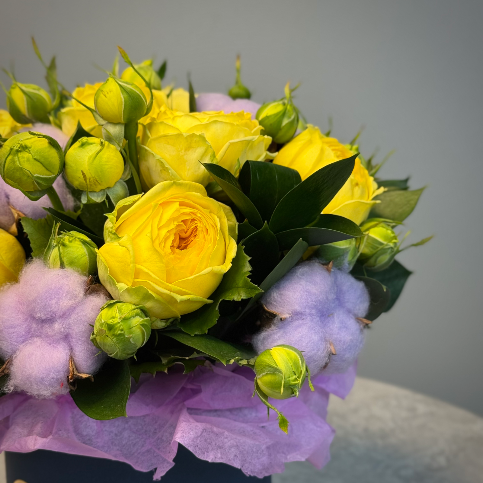 Цветы в коробке Жасмин