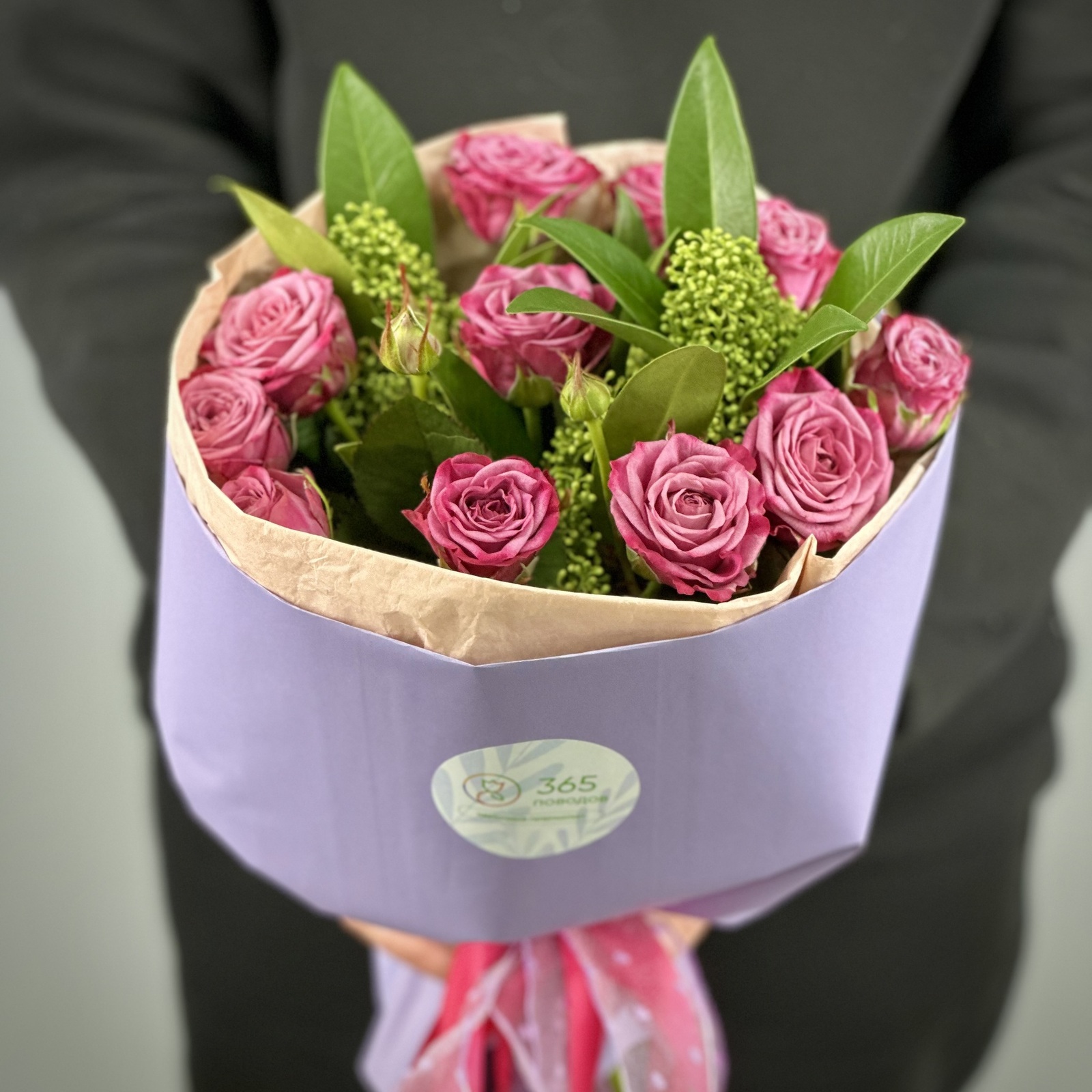 Букет Малинка