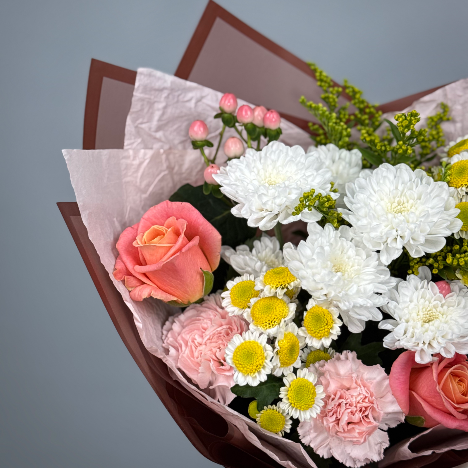 Букет Персиковый тарт