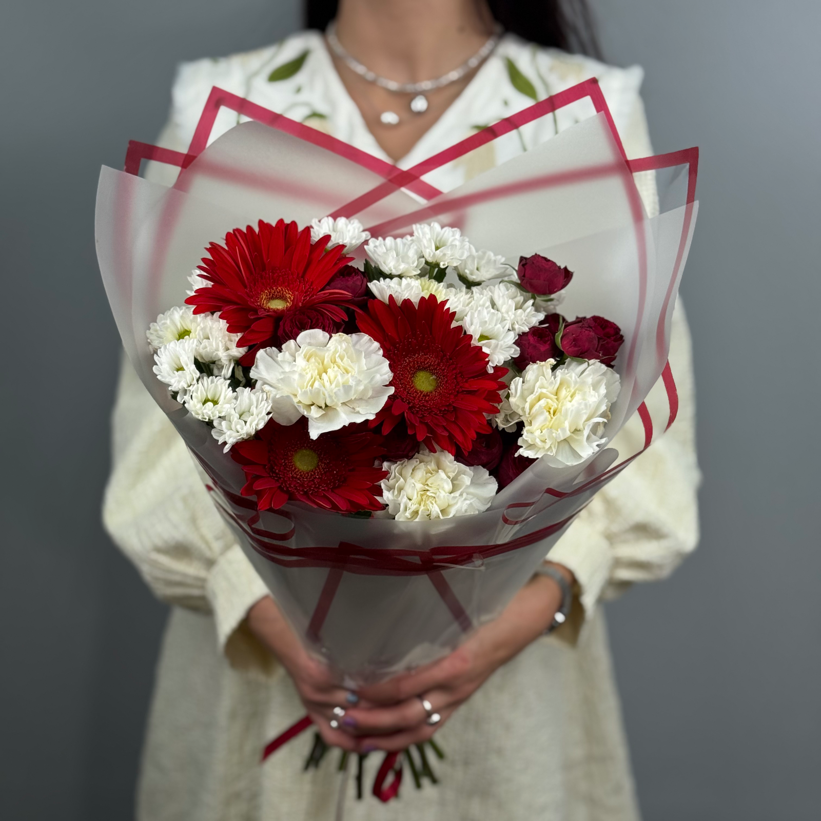 Букет Красная луна 