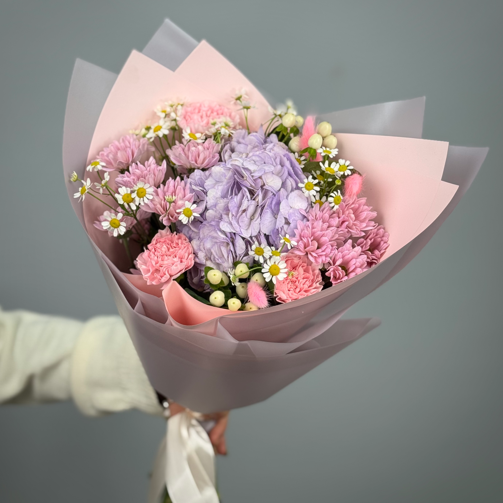 Букет Розовый эликсир