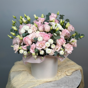 Цветы в коробке Элегия нежности