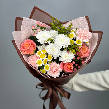 Букет Персиковый тарт