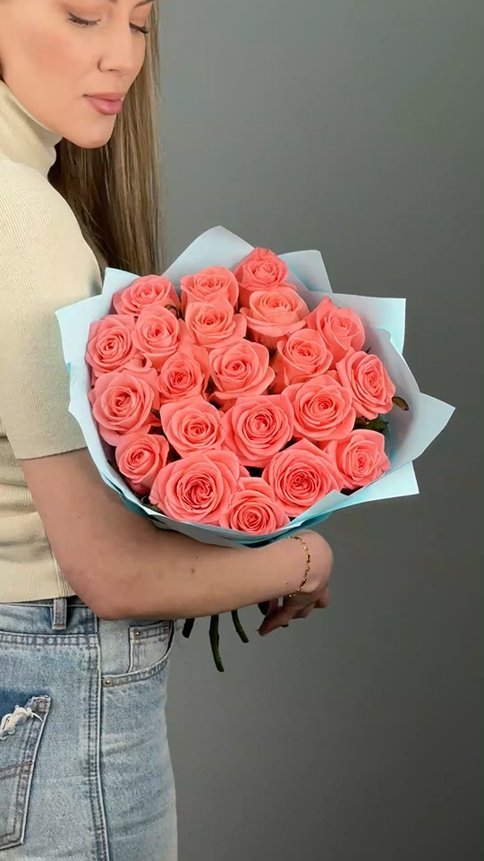 Букет из роз Волшебная карусель